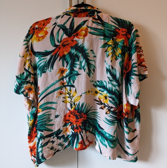 Extremely rare vintage Buffalo David Bitton Hawaiian shirt, XL - Picture 3 of 5